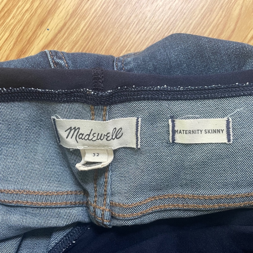 Madewell maternity skinny jeans